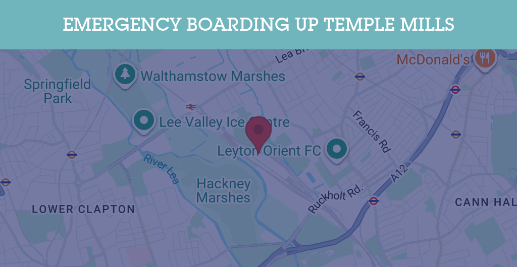 Emergency Boarding Up Services in Temple Mills - E10